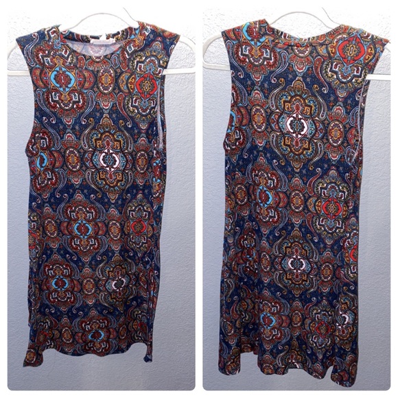 Cotton sleeveless dress - Picture 1 of 1